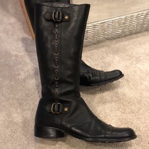 JESSICA BENNETT TALL LEATHER RIDING BOOTS